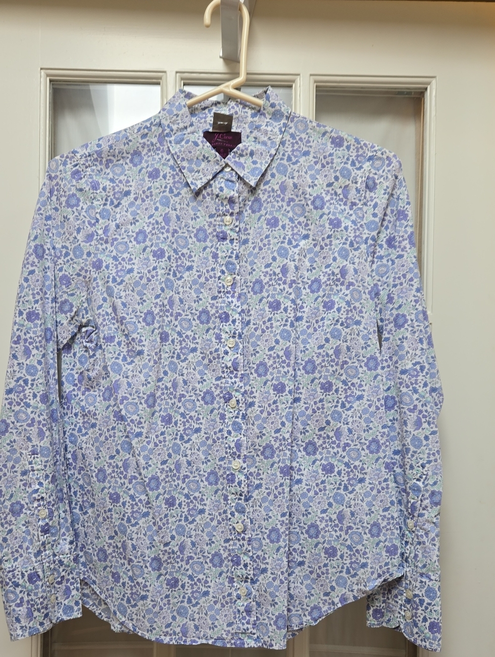 J. Crew Women's Liberty FABRIC Classic Floral Button-Down Shirt
